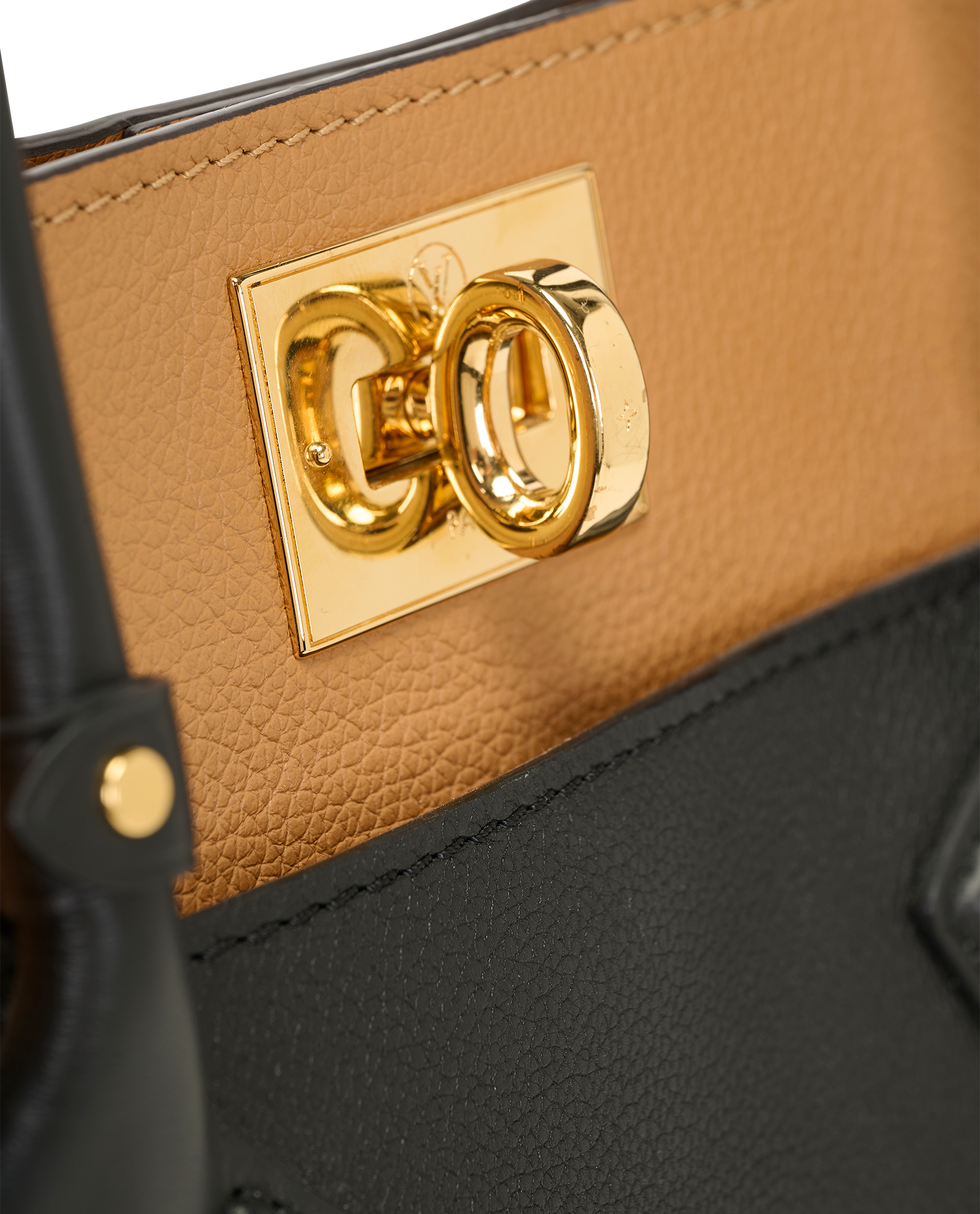 On My Side, &pound;2,500, Handbags, Beige/Black/Brown, Canvas/Leather, Other view